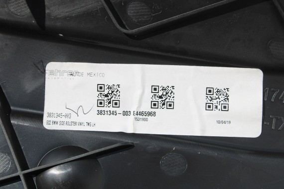 BMW X4 G02 FOTELE KOMPLET FOTELI siedzeń siedzenia tapicerka M PAKIET + boczki drzwiowe MAFO Vernasca/canberra-beige Dekorstep.