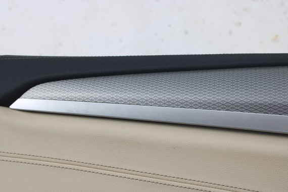 BMW X4 G02 FOTELE KOMPLET FOTELI siedzeń siedzenia tapicerka M PAKIET + boczki drzwiowe MAFO Vernasca/canberra-beige Dekorstep.