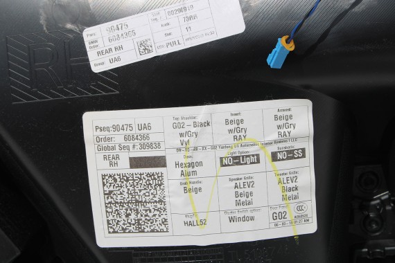 BMW X4 G02 FOTELE KOMPLET FOTELI siedzeń siedzenia tapicerka M PAKIET + boczki drzwiowe MAFO Vernasca/canberra-beige Dekorstep.