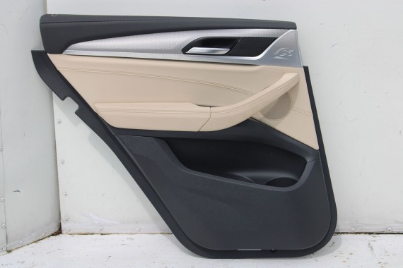 BMW X4 G02 FOTELE KOMPLET FOTELI siedzeń siedzenia tapicerka M PAKIET + boczki drzwiowe MAFO Vernasca/canberra-beige Dekorstep.