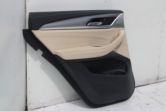 BMW X4 G02 FOTELE KOMPLET FOTELI siedzeń siedzenia tapicerka M PAKIET + boczki drzwiowe MAFO Vernasca/canberra-beige Dekorstep.