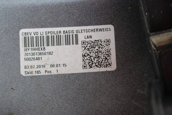 AUDI E TRON PRZÓD Matrix maska błotniki zderzak pas przedni lampy wzmocnienie błotnik lampa 2Y 	LS9R 	Gletscherweiss Biały ETRON