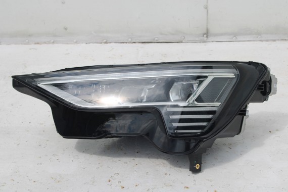 AUDI E TRON PRZÓD Matrix maska błotniki zderzak pas przedni lampy wzmocnienie błotnik lampa 2Y 	LS9R 	Gletscherweiss Biały ETRON