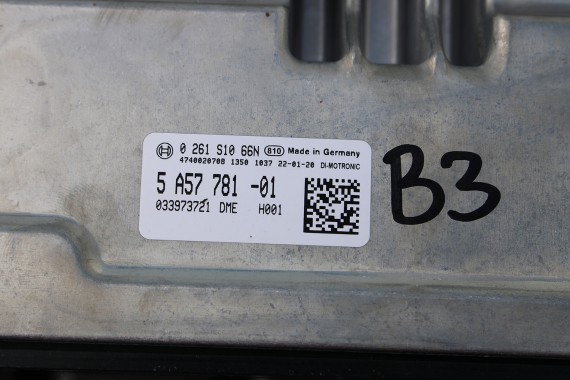 BMW Z4 G29 KOMPUTER SILNIKA 5A57781 SILNIK 2.0 B48 B20B silnik benzyna STEROWNIK MODUŁ B20 B B48B20B ECU 12145A57781 5B32771