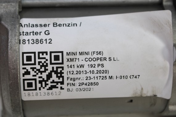 BMW MINI ROZRUSZNIK 8686185 F48 F45 F46 MINI F54 F55 F56 F57 F60 12418686185 8686185 8686185 8686185 8686185 8686185 9468828