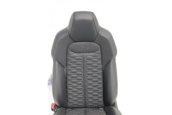 AUDI RSQ8 FOTELE KOMPLET FOTELI siedzeń siedzenia tapicerka RS Q8 SQ8 Valcona  + boczki + podłokietnik