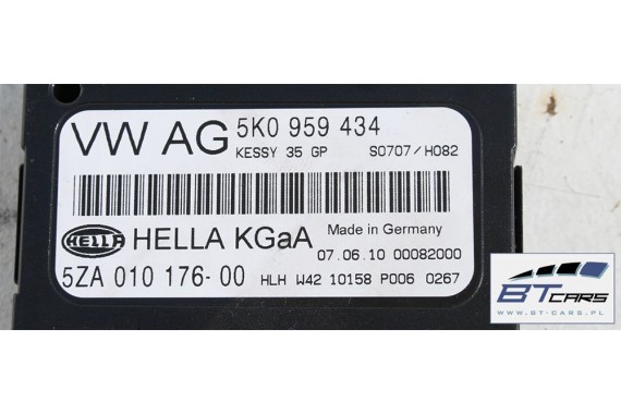 VW AUDI SKODA SEAT MODUŁ STEROWNIK KESSY 5K0959434 5K0959434 5K0959434 5K0959434A 5K0959434B 5K0959434G 5K0959434J 5K0959434