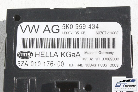 VW AUDI SKODA SEAT MODUŁ STEROWNIK KESSY 5K0959434 5K0959434 5K0959434 5K0959434A 5K0959434B 5K0959434G 5K0959434J 5K0959434
