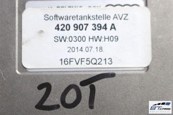 AUDI TT MODUŁ 420907394A 420907394B STEROWNIK MIKROFONU W PASACH 420 907 394 A 420907394B 8S 420907394A 420907394B 420907394A