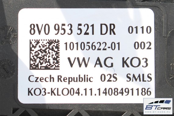 AUDI A3 MANETKI KIEROWNICY 8V0953521DR 8V0953502R  8V0 953 502 R 8V0 953 521 DR manetka przełącznik przełączniki 8V0953521DR