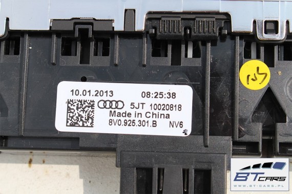 AUDI A3 PANEL Z PRZYCISKAMI 8V0925301B 8V0 925 301 B przycisk konsoli PRZYCISKI 8V 8V0925301B 8V0925301B 8V0925301B 8V0925301B
