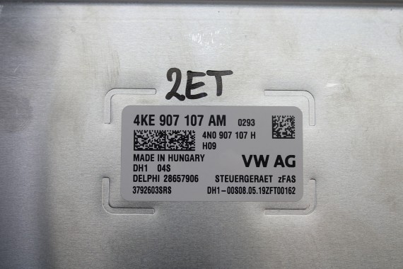 AUDI A6 A7 A8 Q8 E TRON MODUŁ STEROWNIK KAMERY 4KE907107AM 4KE 907 107 AM obrazu ETRON 360 4N0907107H 4KE907107AM 4N0907107H