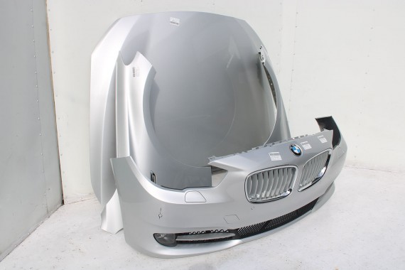 BMW 5 F07 PRZÓD maska błotniki zderza przedni lampy błotnik Kolor 5GT Gran Turismo 354 Titansilber Metallic  63217199602 GT