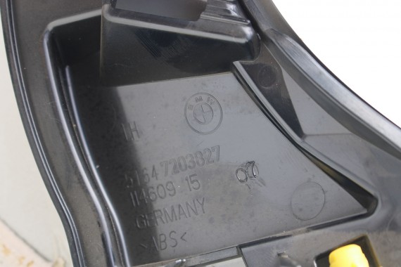 BMW 5 F07 PRZÓD maska błotniki zderza przedni lampy błotnik Kolor 5GT Gran Turismo 354 Titansilber Metallic  63217199602 GT