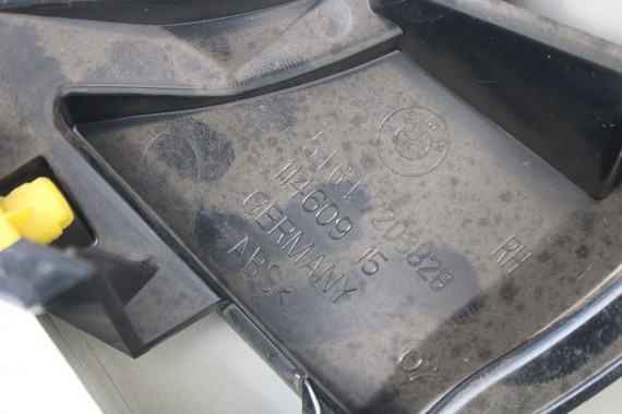 BMW 5 F07 PRZÓD maska błotniki zderza przedni lampy błotnik Kolor 5GT Gran Turismo 354 Titansilber Metallic  63217199602 GT