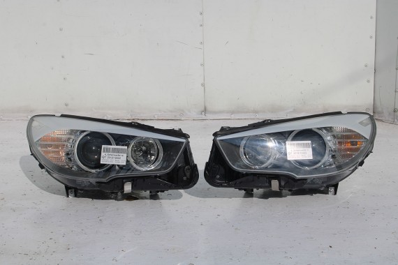 BMW 5 F07 PRZÓD maska błotniki zderza przedni lampy błotnik Kolor 5GT Gran Turismo 354 Titansilber Metallic  63217199602 GT