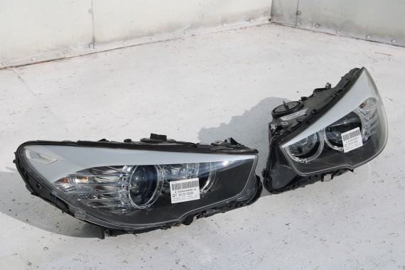 BMW 5 F07 PRZÓD maska błotniki zderza przedni lampy błotnik Kolor 5GT Gran Turismo 354 Titansilber Metallic  63217199602 GT