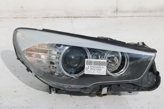 BMW 5 F07 PRZÓD maska błotniki zderza przedni lampy błotnik Kolor 5GT Gran Turismo 354 Titansilber Metallic  63217199602 GT
