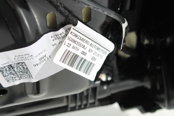 VW GOLF 7 VII FOTELE KOMPLET FOTELI siedzeń siedzenia fotel tapicerka 5G 5G4 welur + alcantara kolor czarno - szary 5G0
