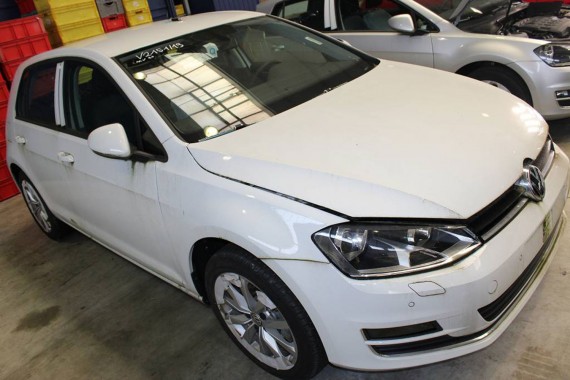 VW GOLF 7 VII FOTELE KOMPLET FOTELI siedzeń siedzenia fotel tapicerka 5G 5G4 welur + alcantara kolor czarno - szary 5G0