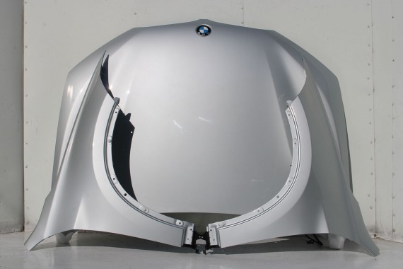 BMW X1 F48 PRZÓD maska błotniki zderzak pas przedni lampy wzmocnienie błotnik lampa Full Led A83 Glaciersilber 2.0 TDi diesel