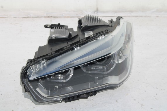 BMW X1 F48 PRZÓD maska błotniki zderzak pas przedni lampy wzmocnienie błotnik lampa Full Led A83 Glaciersilber 2.0 TDi diesel