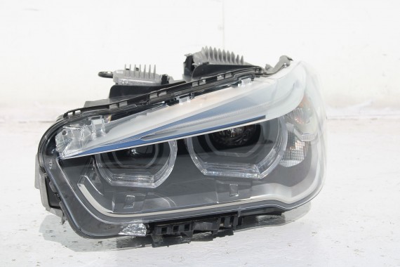 BMW X1 F48 PRZÓD maska błotniki zderzak pas przedni lampy wzmocnienie błotnik lampa Full Led A83 Glaciersilber 2.0 TDi diesel