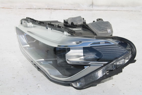 BMW X1 F48 PRZÓD maska błotniki zderzak pas przedni lampy wzmocnienie błotnik lampa Full Led A83 Glaciersilber 2.0 TDi diesel
