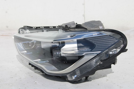 BMW X1 F48 PRZÓD maska błotniki zderzak pas przedni lampy wzmocnienie błotnik lampa Full Led A83 Glaciersilber 2.0 TDi diesel