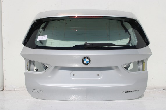 BMW X1 F48 TYŁ KLAPA BAGAŻNIKA ZDERZAK TYLNY + LAMPY TYLNE lampa A83 Glaciersilber Metallic Led Ledy 7350826 7448546 7448545