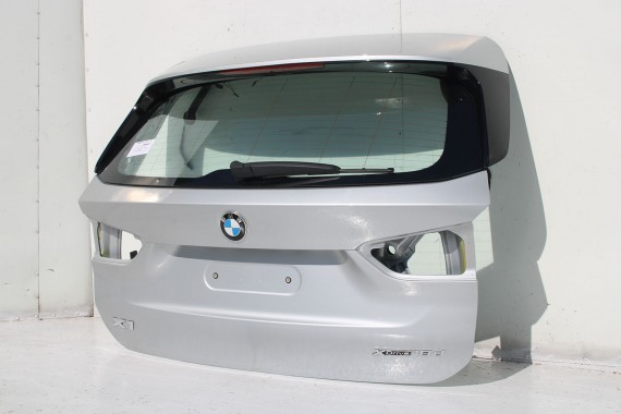 BMW X1 F48 TYŁ KLAPA BAGAŻNIKA ZDERZAK TYLNY + LAMPY TYLNE lampa A83 Glaciersilber Metallic Led Ledy 7350826 7448546 7448545