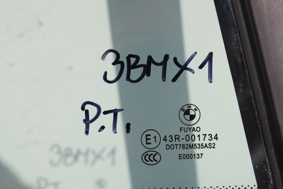 BMW X1 F48 SZYBA DRZWI 2019 AS2 TYŁ TYLNA 7388869 7388870 51377388869 51377388870 7349497 7349498 51357349497 51357349498