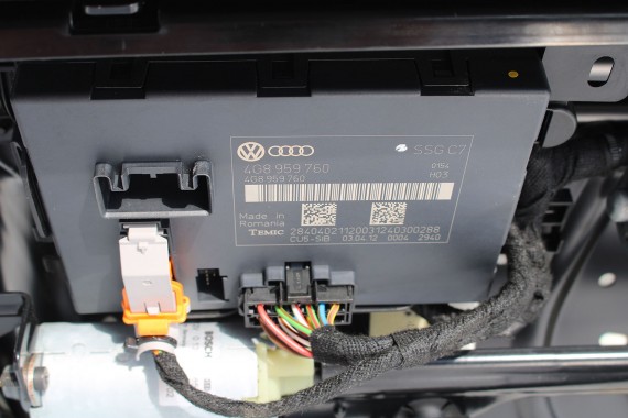 AUDI A6 4G SEDAN FOTELE KOMPLET FOTELI siedzeń siedzenia fotel tapicerka 4G5 skóra kolor czarny USA C7