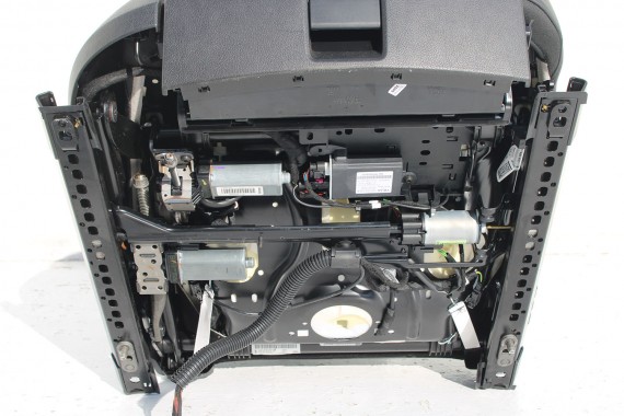AUDI A6 4G SEDAN FOTELE KOMPLET FOTELI siedzeń siedzenia fotel tapicerka 4G5 skóra kolor czarny USA C7