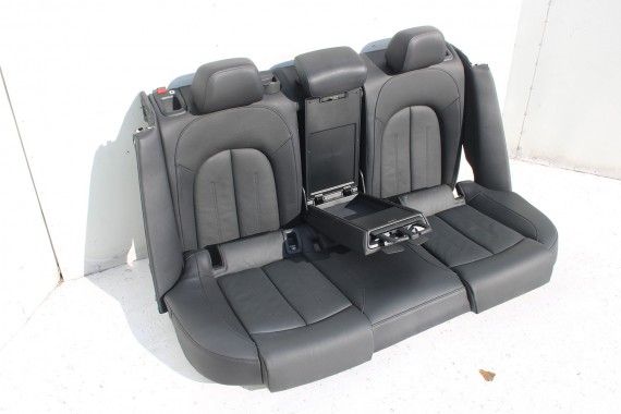 AUDI A6 4G SEDAN FOTELE KOMPLET FOTELI siedzeń siedzenia fotel tapicerka 4G5 skóra kolor czarny USA C7