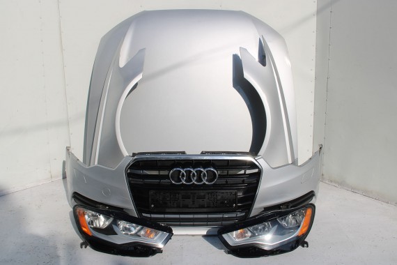 AUDI A6 PRZÓD maska błotniki zderzak lampy błotnik 4G 4G0 LX7W lodowo 4G0941003P 4G0941004P