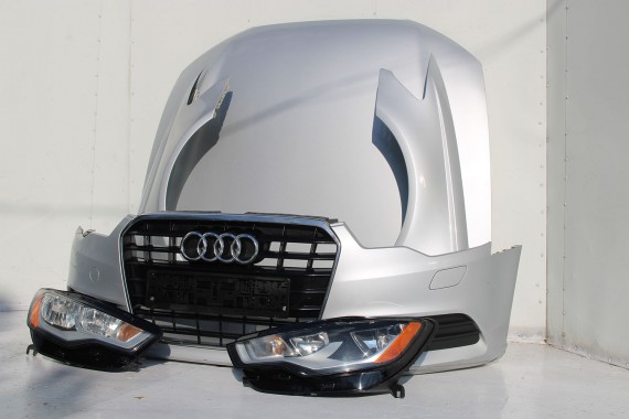 AUDI A6 PRZÓD maska błotniki zderzak lampy błotnik 4G 4G0 LX7W lodowo 4G0941003P 4G0941004P