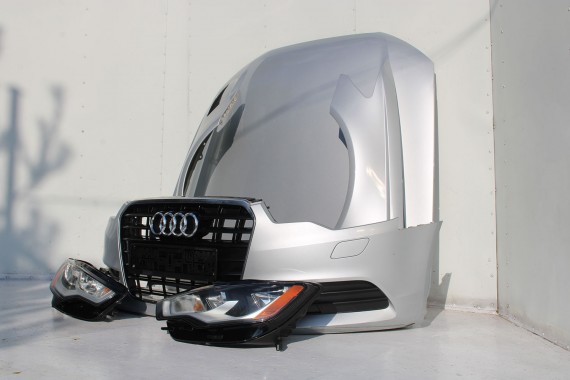 AUDI A6 PRZÓD maska błotniki zderzak lampy błotnik 4G 4G0 LX7W lodowo 4G0941003P 4G0941004P