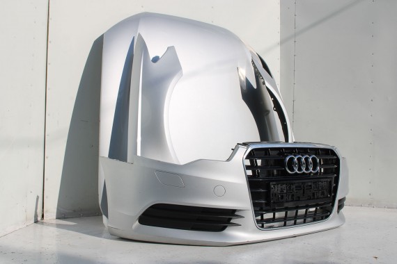 AUDI A6 PRZÓD maska błotniki zderzak lampy błotnik 4G 4G0 LX7W lodowo 4G0941003P 4G0941004P