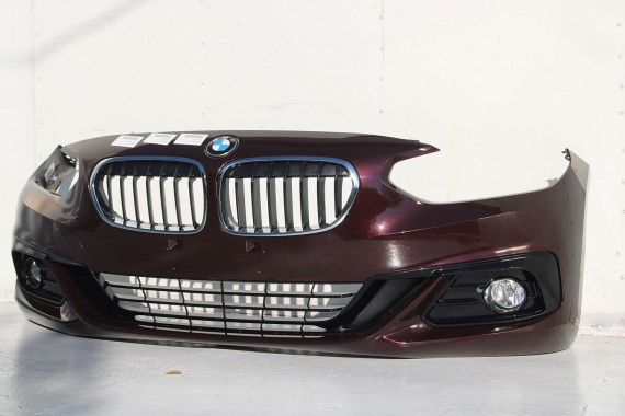 BMW 1 F52 PRZÓD maska błotniki zderzak przedni lampy błotnik Brillanteffekt (C25) Royal Burgundy Red 7441359 7441319