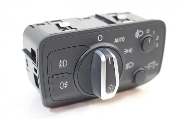 AUDI A3 WŁĄCZNIK PRZEŁĄCZNIK ŚWIATEŁ 8V0941531Q 8V0 941 531 Q 8V0941531AJ 8V0 941 531 AJ 8V WŁĄCZNIK H7 lampy zwykłe