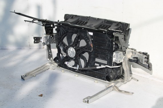 BMW X1 F48 PRZÓD maska błotniki zderzak pas przedni lampy wzmocnienie błotnik lampa Full Led A83 Glaciersilber 2.0 TDi diesel