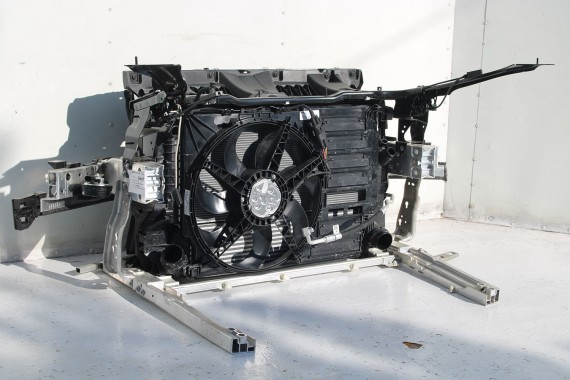 BMW X1 F48 PRZÓD maska błotniki zderzak pas przedni lampy wzmocnienie błotnik lampa Full Led A83 Glaciersilber 2.0 TDi diesel