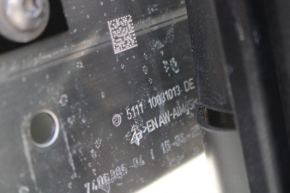 BMW X1 F48 PRZÓD maska błotniki zderzak pas przedni lampy wzmocnienie błotnik lampa Full Led A83 Glaciersilber 2.0 TDi diesel