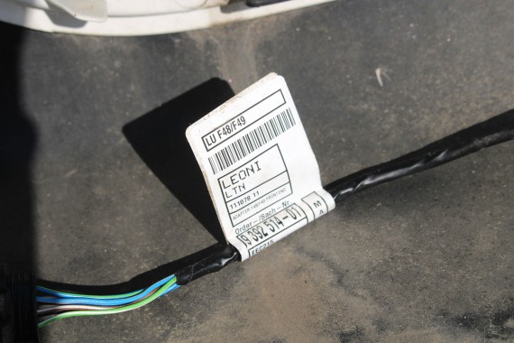 BMW X1 F48 PRZÓD maska błotniki zderzak pas przedni lampy wzmocnienie błotnik lampa Full Led 300 alpinweiss 3 2.0 TDi diesel