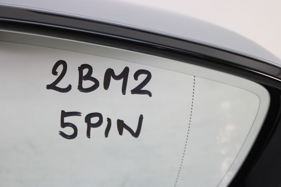 BMW M2 G87 LUSTERKO prawe drzwi M pakiet 5 pin zewnętrzne pinów kabli przewodów C4P Brooklyn grau Szary ANGLIK 5pin 2 G42 FOTO