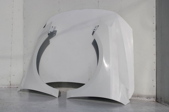 VW JETTA 5C FL PRZÓD maska błotniki lampa zderzak pas Kolor 0Q0Q LC9A biały pure white przedni wzmocnienie błotnik LIFT