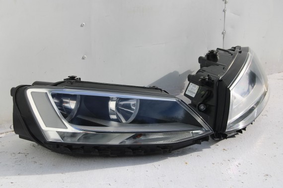 VW JETTA 5C FL PRZÓD maska błotniki lampa zderzak pas Kolor 0Q0Q LC9A biały pure white przedni wzmocnienie błotnik LIFT
