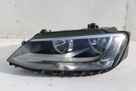VW JETTA 5C FL PRZÓD maska błotniki lampa zderzak pas Kolor 0Q0Q LC9A biały pure white przedni wzmocnienie błotnik LIFT