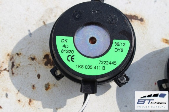 VW SCIROCCO GŁOŚNIKI WZMACNIACZ ZESTAW DYNAUDIO 5K0035456 / B 1K8035453 1K8035453A 1K8035411B 1K8035411B nagłośnienie